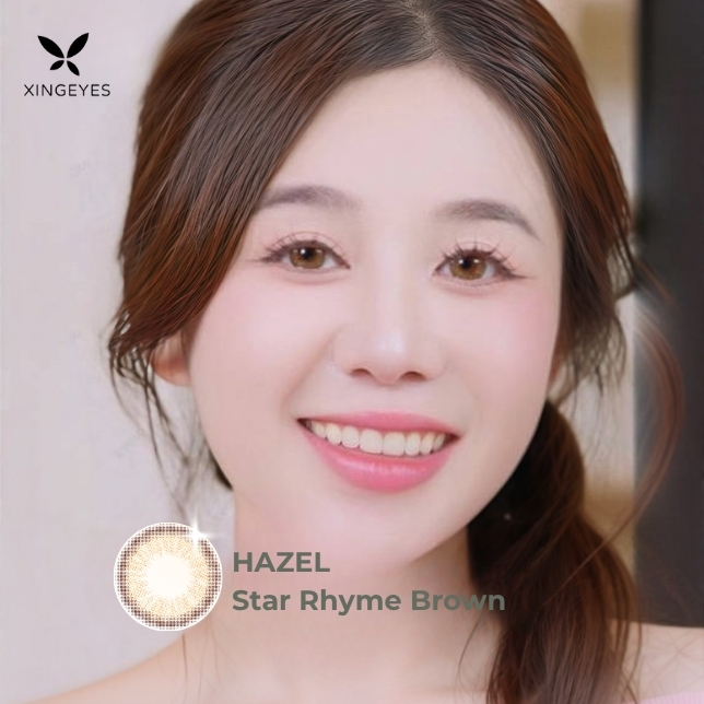 Star Rhyme Brown - 1 hộp(10 chiếc)