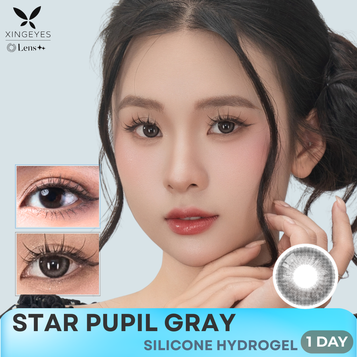 Daily Star Pupil Gray - 1 Hộp