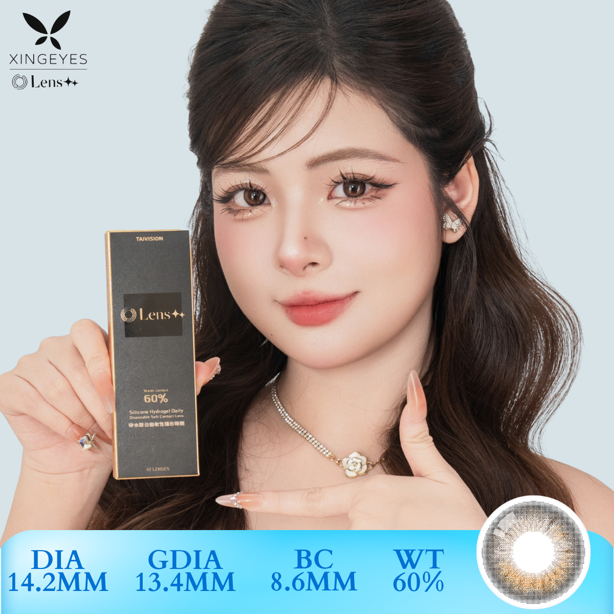 Daily Star Pupil Black - 1 Hộp