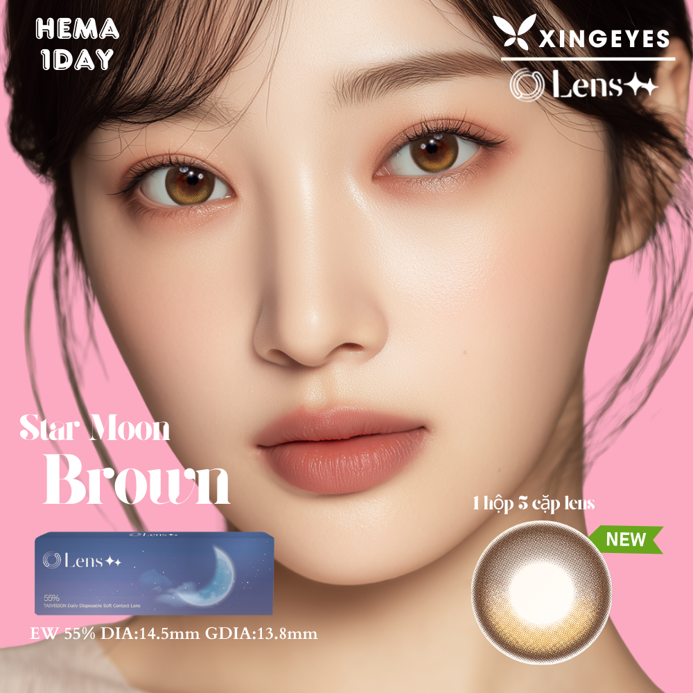 Daily Moon Brown - 1 Hộp