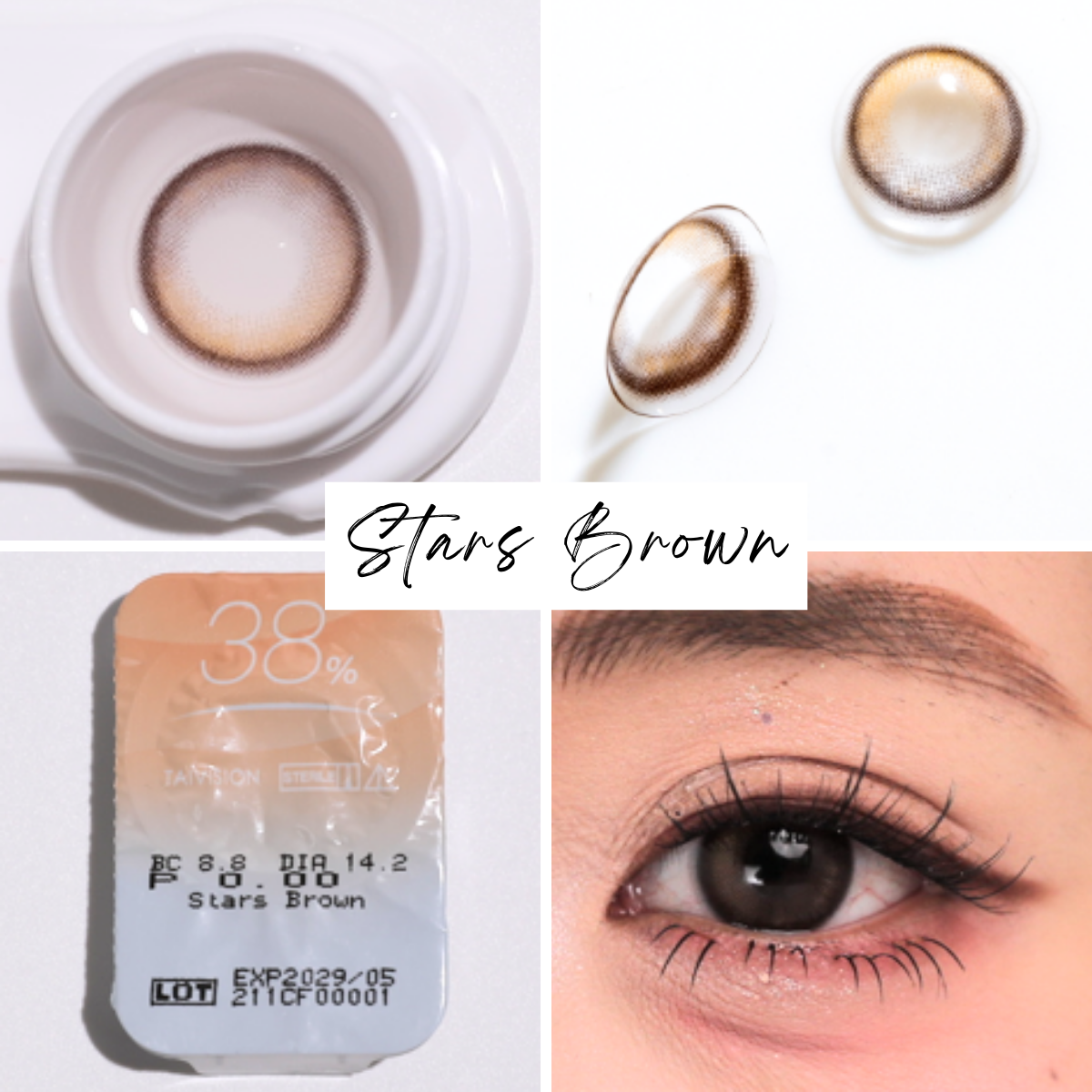 Monthly Stars Brown - 1 chiếc