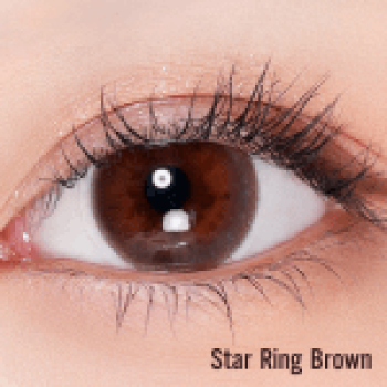 Daily Star Ring Brown - 1 hộp(10 chiếc)