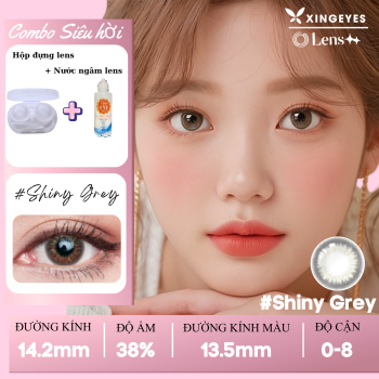 Monthly Shiny Grey + Nước Ngâm Tinteye 150mL