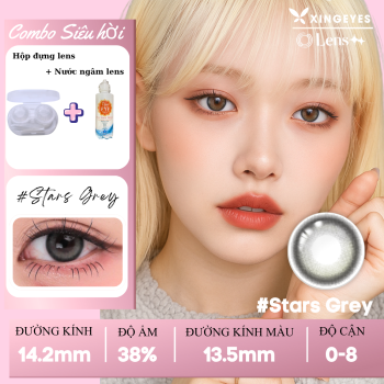 Monthly Stars Grey + Nước Ngâm Tinteye 150mL