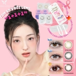 Combo 3 Màu Lens Hot Trend Xingeyes 1 day (Star Rhyme Honey & Mystic Black& Star Ring Brown) 14.2mm+ 0-8 độ; Mắt Đẹp Tự Nhiên Chuẩn Hè- Mỏng, Êm, Không Cộm