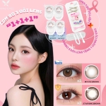 Combo 3 đôi kính áp tròng Xingeyes 1 day Mix Gam Nâu-  (1 Mystic Brown& 2 Star Ring Brown) 14.2mm+ 0-8 độ; Tự nhiên, sang, nổi bật- Hợp mọi tone makeup
